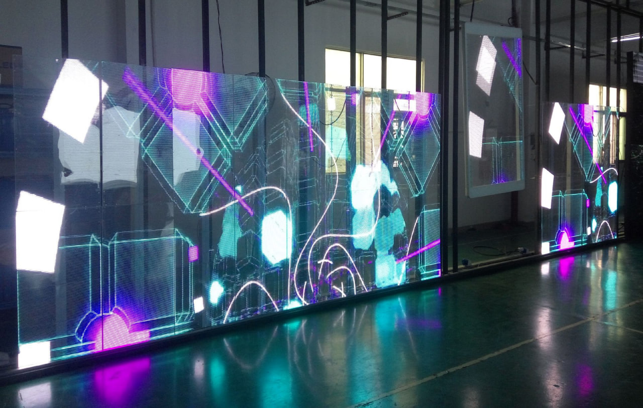Transparent LED